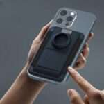 MagSafe wallet with an AirTag holder