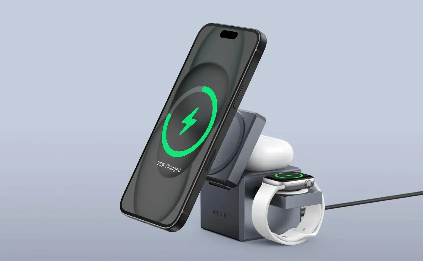 Anker Cube Charger Anker Unveils Next-Gen Qi2 Chargers for Faster iPhone Charging