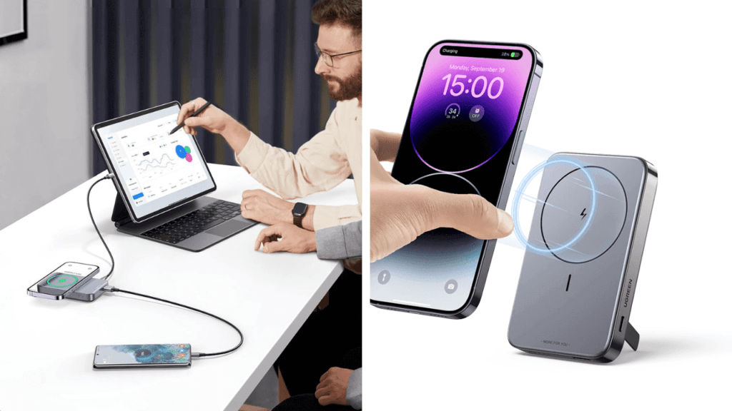 Ugreen Foldable Kickstand Magnetic Battery Ugreen Foldable Kickstand Magnetic Battery