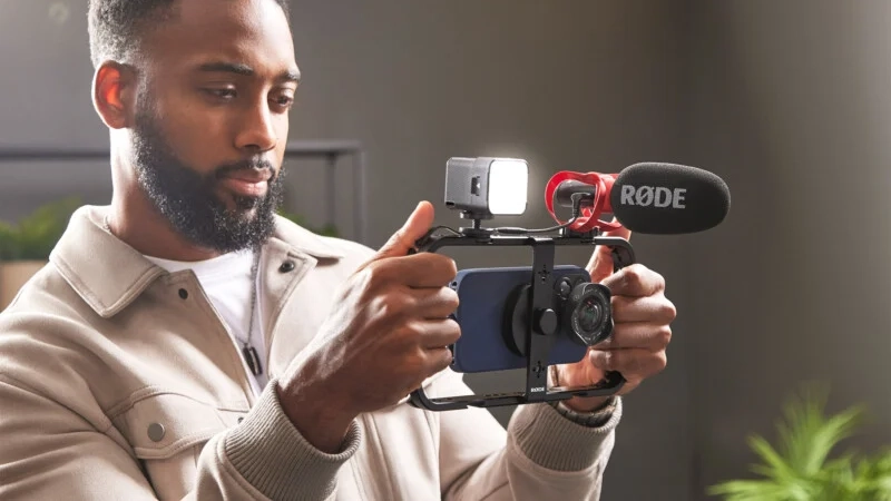 Rode Unveils Innovative Phone Cage Rode Unveils MagSafe Phone Cage and Mount for Mobile Creators