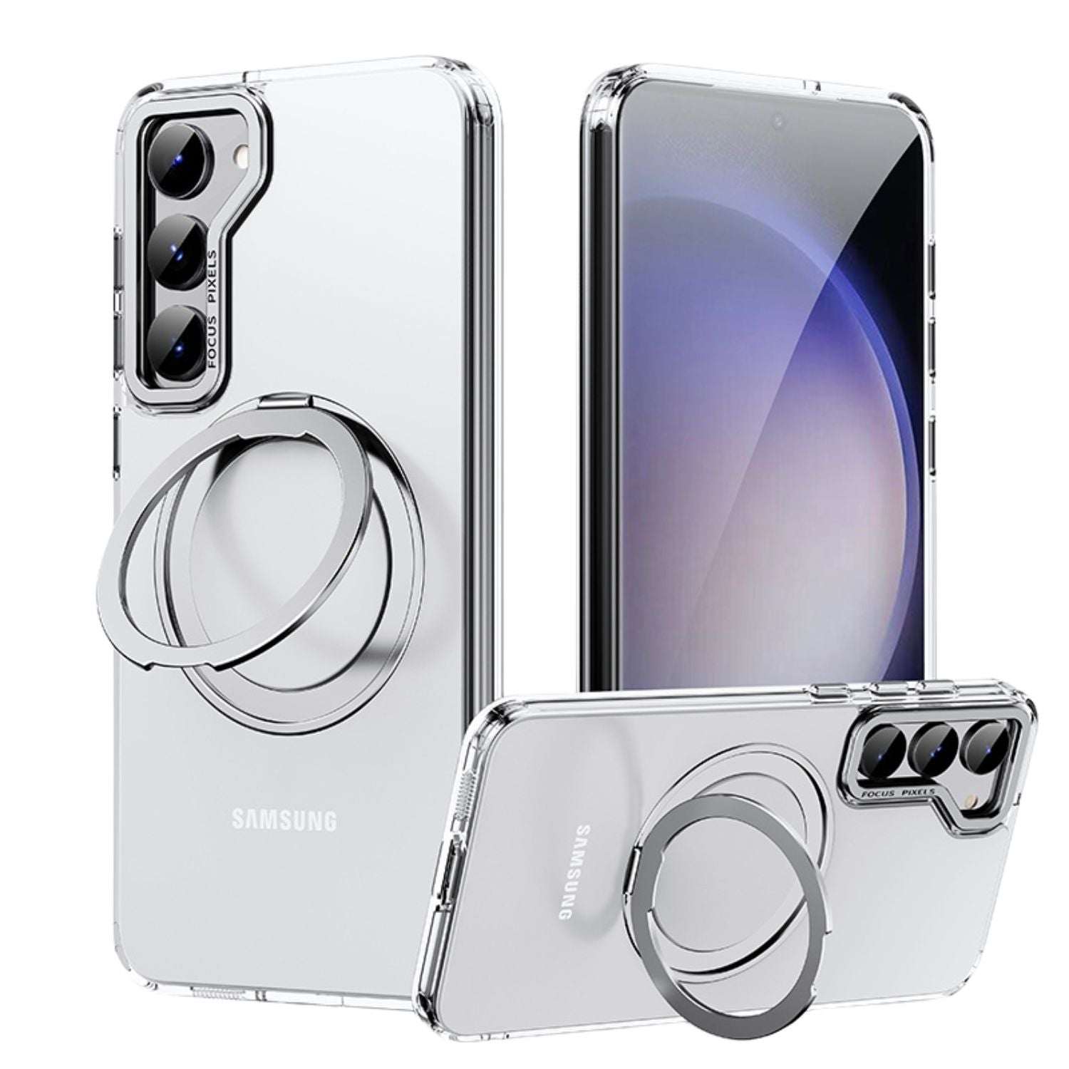 magnetic kickstand case for samsung galaxy phone 12
